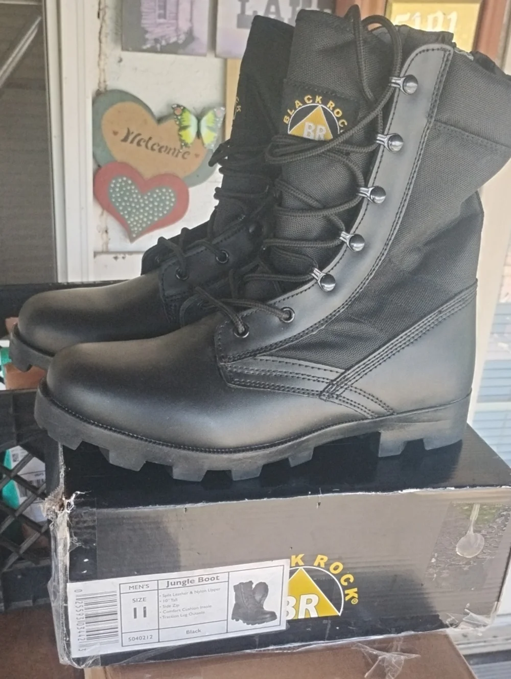 Blackrock BR Tactical Jungle Boots in Black